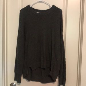 Oversized Army Green Sweater